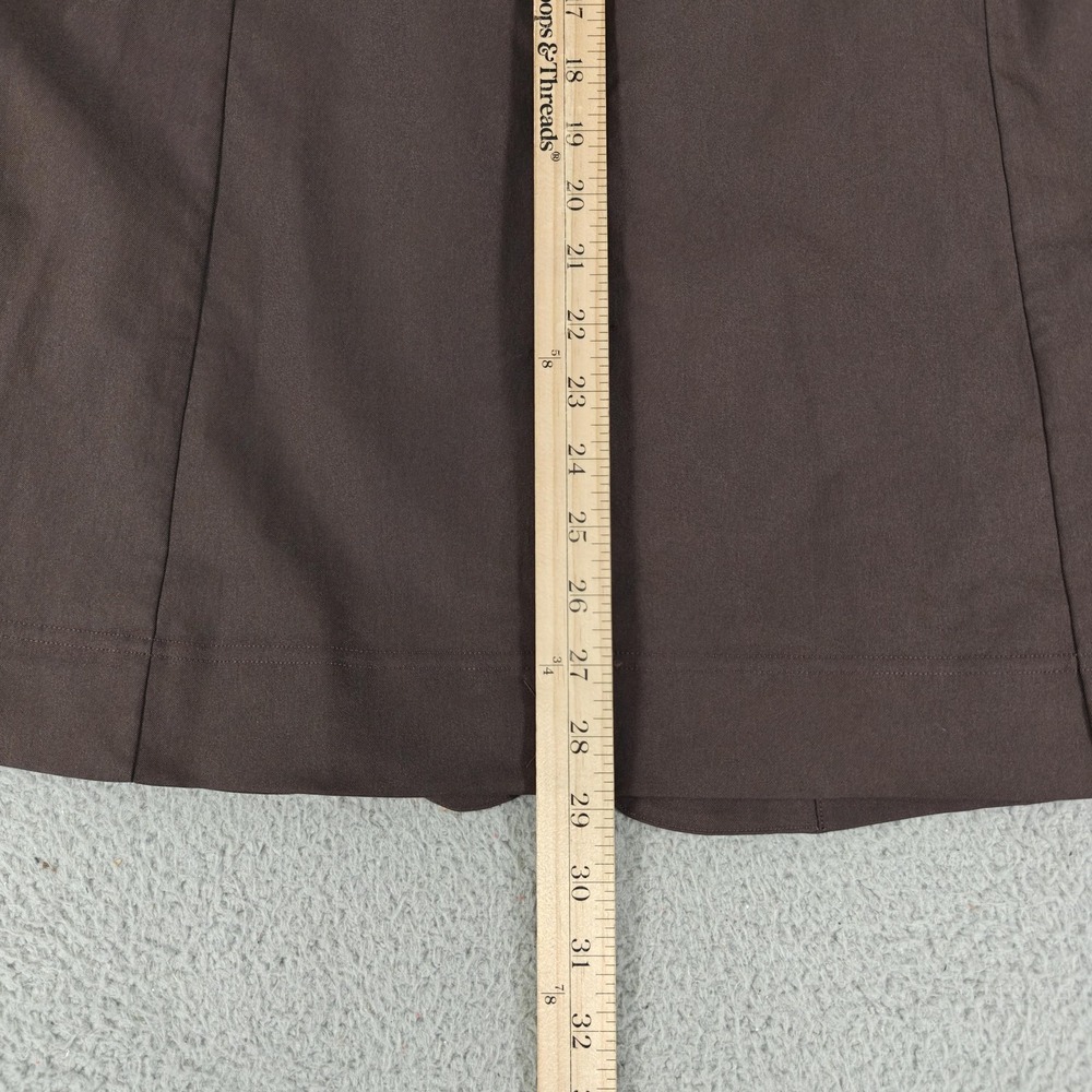 Lululemon Blazer Womens Medium Brown‎ Relaxed-Fit Twill Business Casual Jacket - Picture 9 of 11